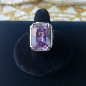 Silpada 925 lavender fields ring.